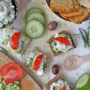 Recept za Mezze s Krastavcima i Sirom