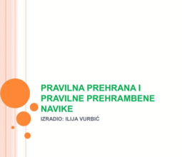 Prehrambene navike: Otkrij što tvojem tijelu treba